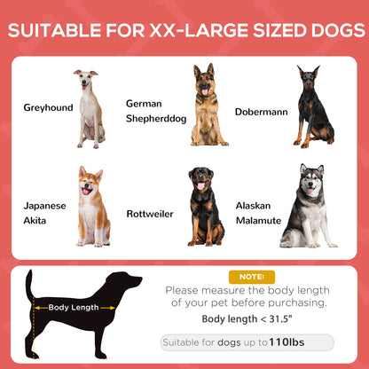 Elevated Cooling Outdoor Foldable Dog cot Bed | Steel frame | UV Protection | Canopy Shade