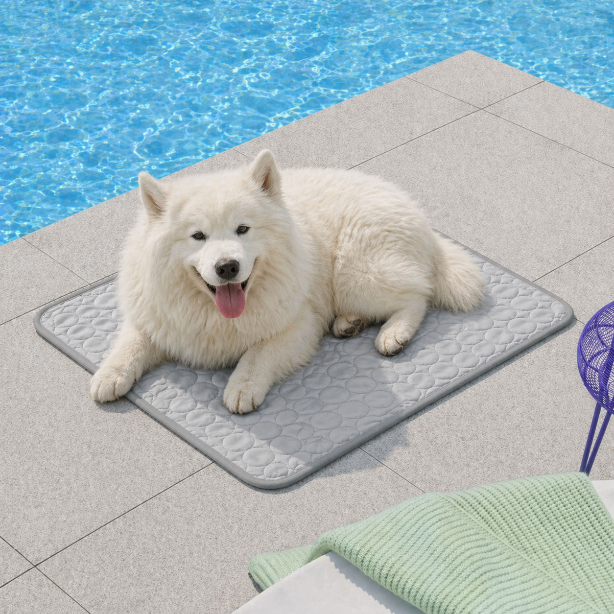 Cooling Breathable Dog Mat for Summer | Heat relief dog Bed